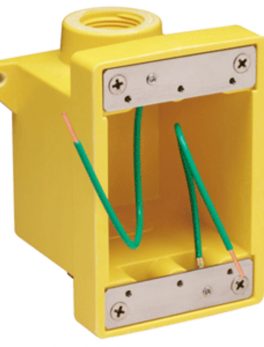 Marinco 6083CR FD Box w/ and #190;" K.O. Holes