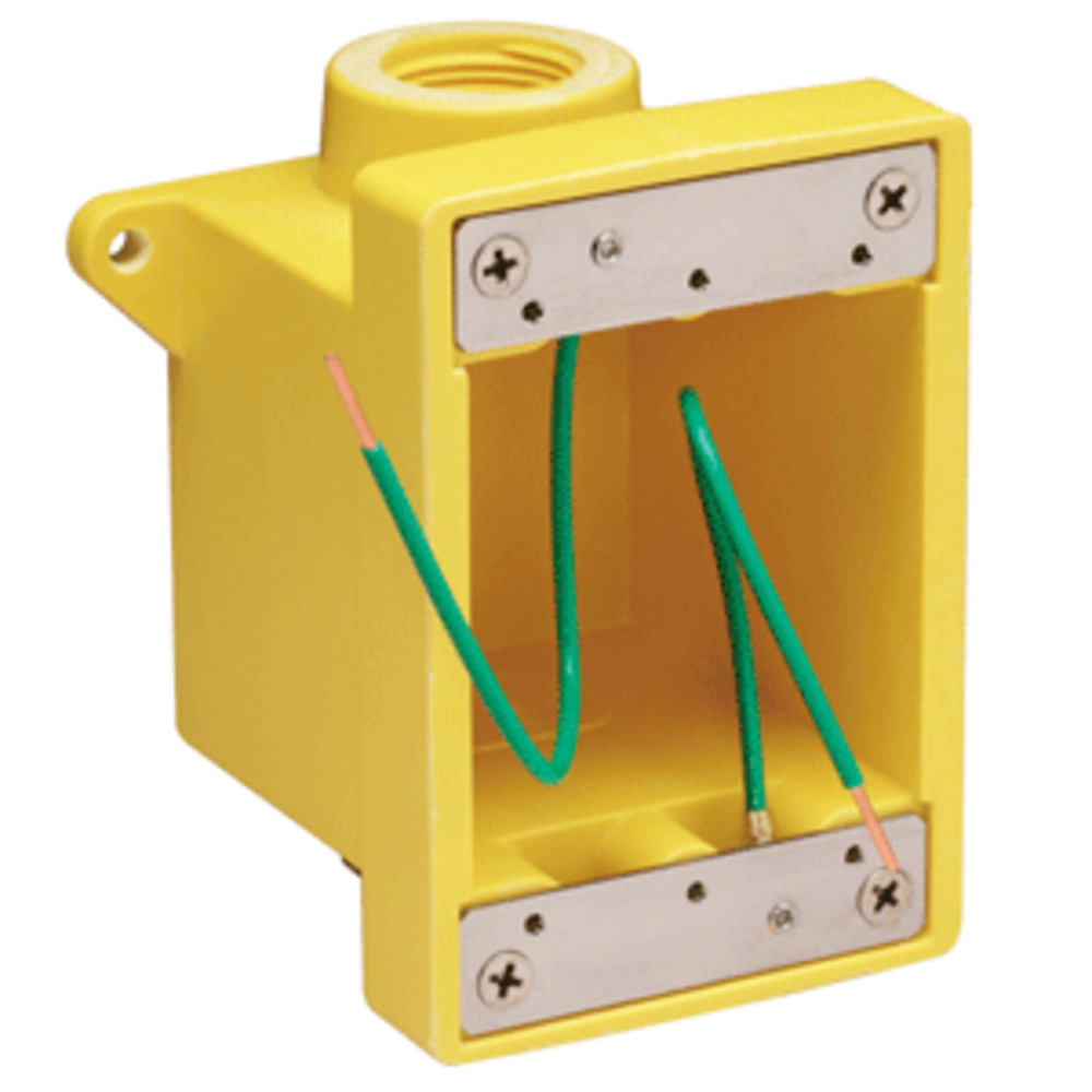 Marinco 6083CR FD Box w/ and #190;" K.O. Holes