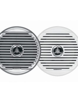JENSEN MSX65R 6.5" High Performance Coaxial Speaker - (Pair) White/Silver Grills