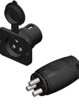 Marinco 70A Trolling Motor Plug and Receptacle