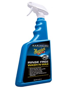 Meguiar and #39;s Boat/RV Rinse Free Wash and amp; Wax - *Case of 6*