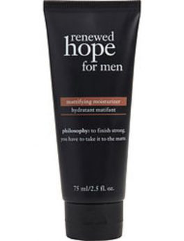 Philosophy Renewed Hope For Men Mattifying Facial Moisturizer --73.9ml/2.5oz For Men