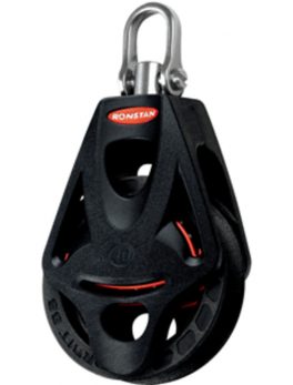 Ronstan Series 40 Ball Bearing Orbit Block and #153; - Single - Becket - Swivel Head