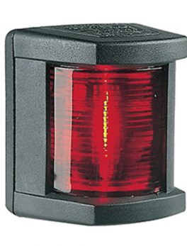Hella Marine Port Navigation Lamp- Incandescent - 1nm - Black Housing - 12V