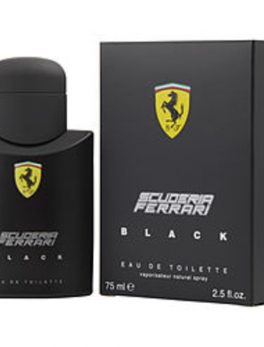 Ferrari Scuderia Black Edt Spray 2.5 Oz For Men
