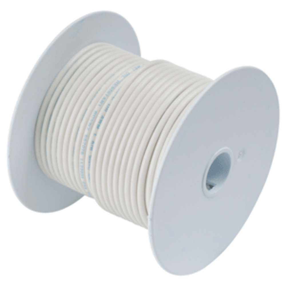 Ancor White 18 AWG Tinned Copper Wire - 35"
