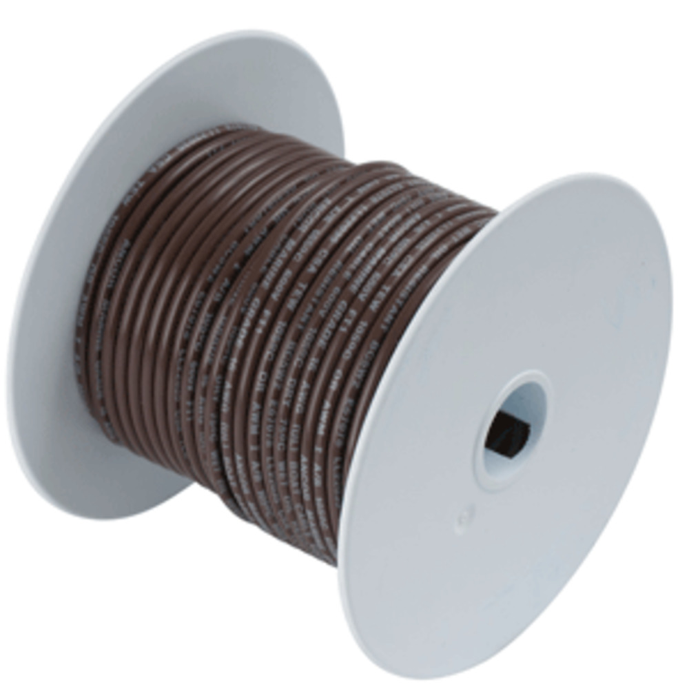 Ancor Brown 16 AWG Tinned Copper Wire - 25"