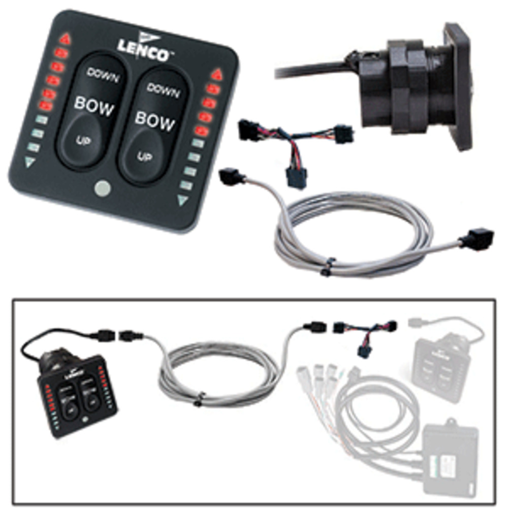 Lenco Flybridge Kit f/LED Indicator Key Pad f/Two-Piece Tactile Switch - 10"