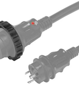 Marinco 30A 125V Shore Power Cord - Gray - 25"