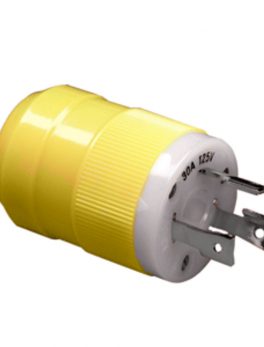 Marinco 30A 125V Male Plug