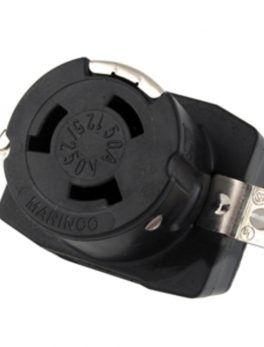 Marinco 6369CR 125/250V 50Amp Wire Dockside Receptacle