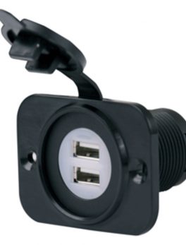 Marinco SeaLink Deluxe Dual USB Charger Receptacle