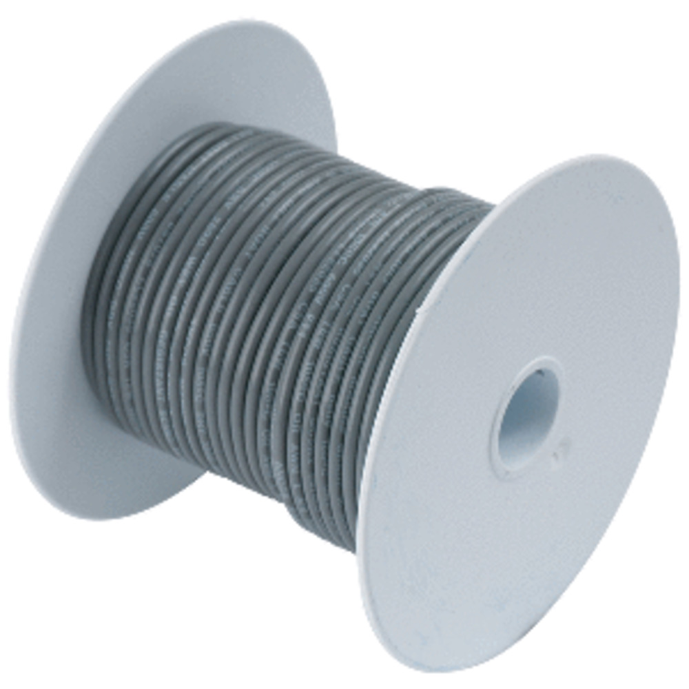 Ancor Grey 16 AWG Primary Wire - 100"