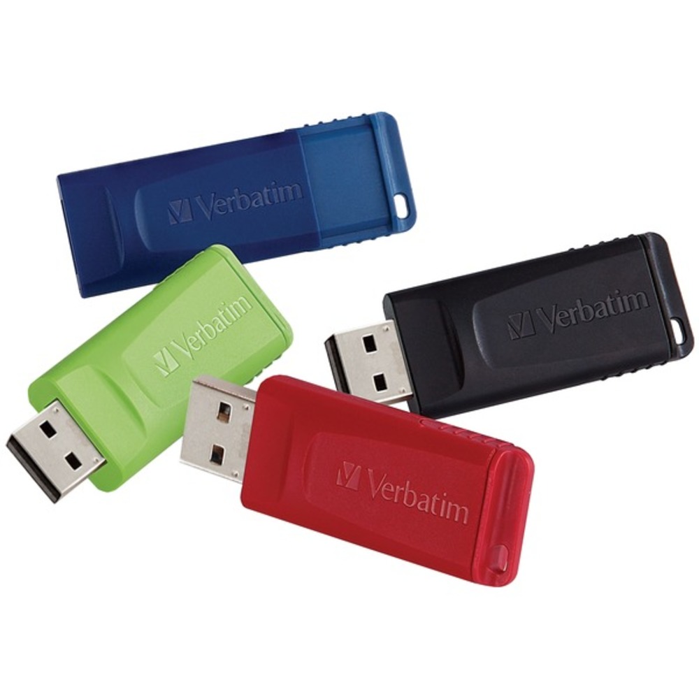 Verbatim 99123 16GB Store "n" Go USB Flash Drive, 4 pk