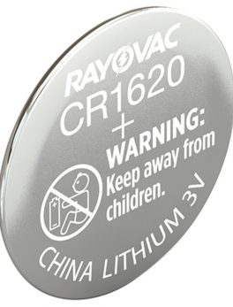 RAYOVAC KECR1620-1C 3-Volt Lithium Keyless Entry Battery (1 pk; CR1620 Size)