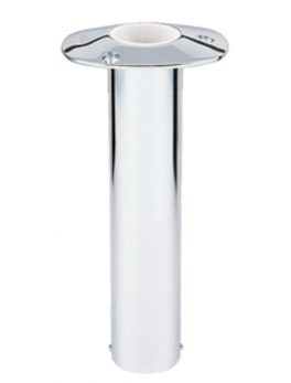Lee's 0 and #176; Stainless Steel Flush Mount Rod Holder - 2" O.D.