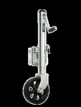 Fulton Single Wheel 1,500 lbs. Bolt-Thru Swivel Jack