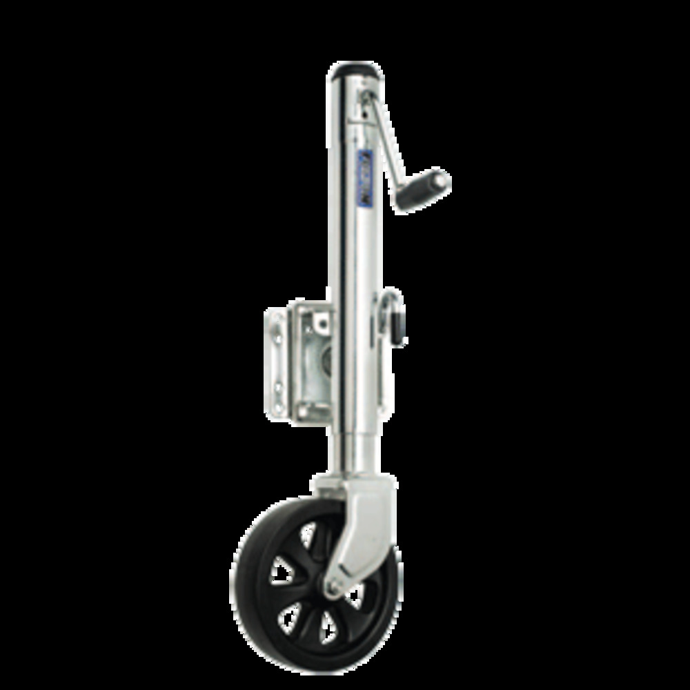 Fulton Single Wheel 1,500 lbs. Bolt-Thru Swivel Jack