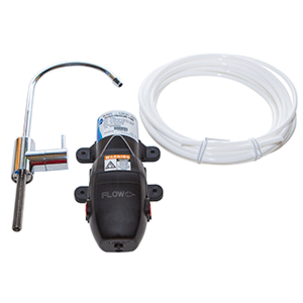 Jabsco PAR-Max 1 Automatic Water System Pump and Manual Demand Pump w/Faucet - 1.1GPM - 1.9psi - 24V