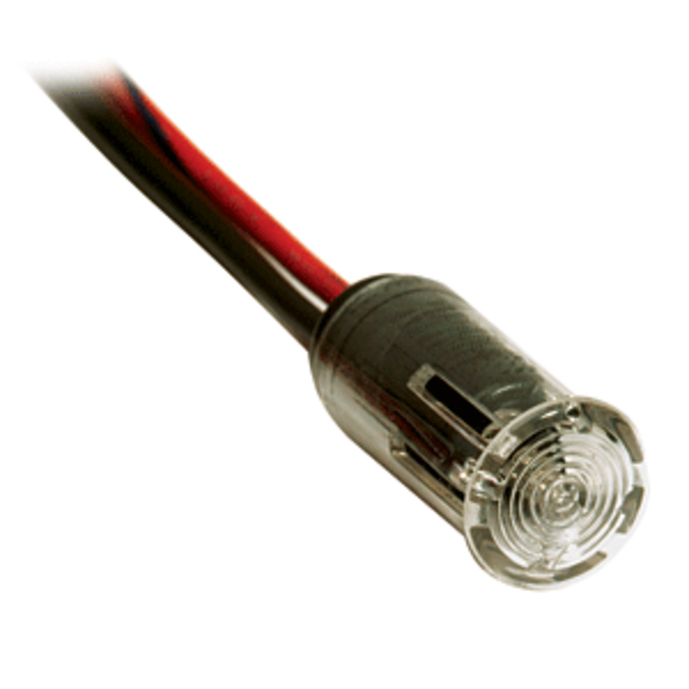 Innovative Lighting LED Day Bright Indicator Recess Mount Light - White LED/Clear Lens