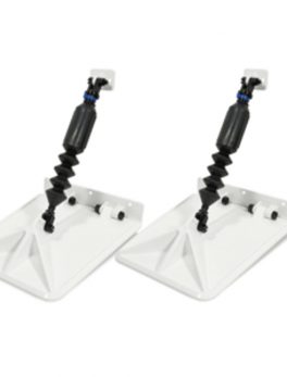 Nauticus Smart Tabs SX 9.5 x 10 f/13-15 and #39; Boats w/30lb Actuator - White