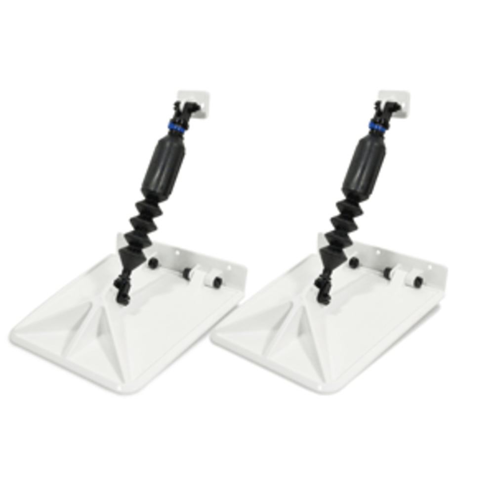 Nauticus Smart Tabs SX 9.5 x 10 f/13-15 and #39; Boats w/30lb Actuator - White