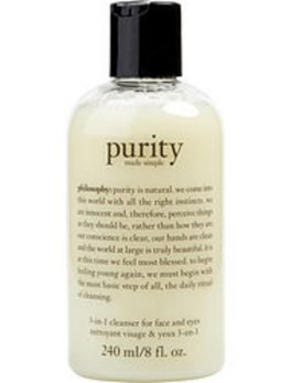 Philosophy Purity Made Simple - 3-in-1 Cleanser For Face And Eyes --240ml/8oz For Women