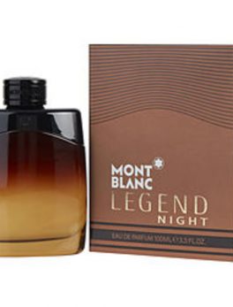 Mont Blanc Legend Night Eau De Parfum Spray 3.3 Oz For Men