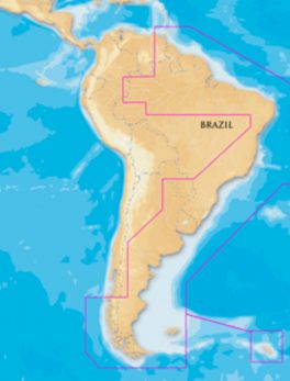 Navionics Platinum+- South America East - microSD/SD