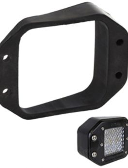 RIGID Industries D-Series Angled Flush Mount Kit - Left/Right