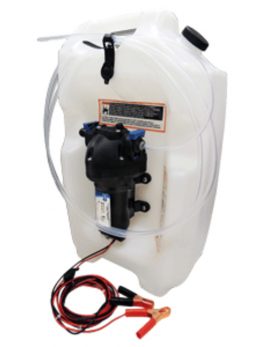 Jabsco Flat Tank Oil Changer System - 3-1/2 Gallon Tank - 12V