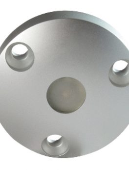 Lumitec "Anywhere" Light - Brushed Housing - Tri-Color - White, Blue and Red