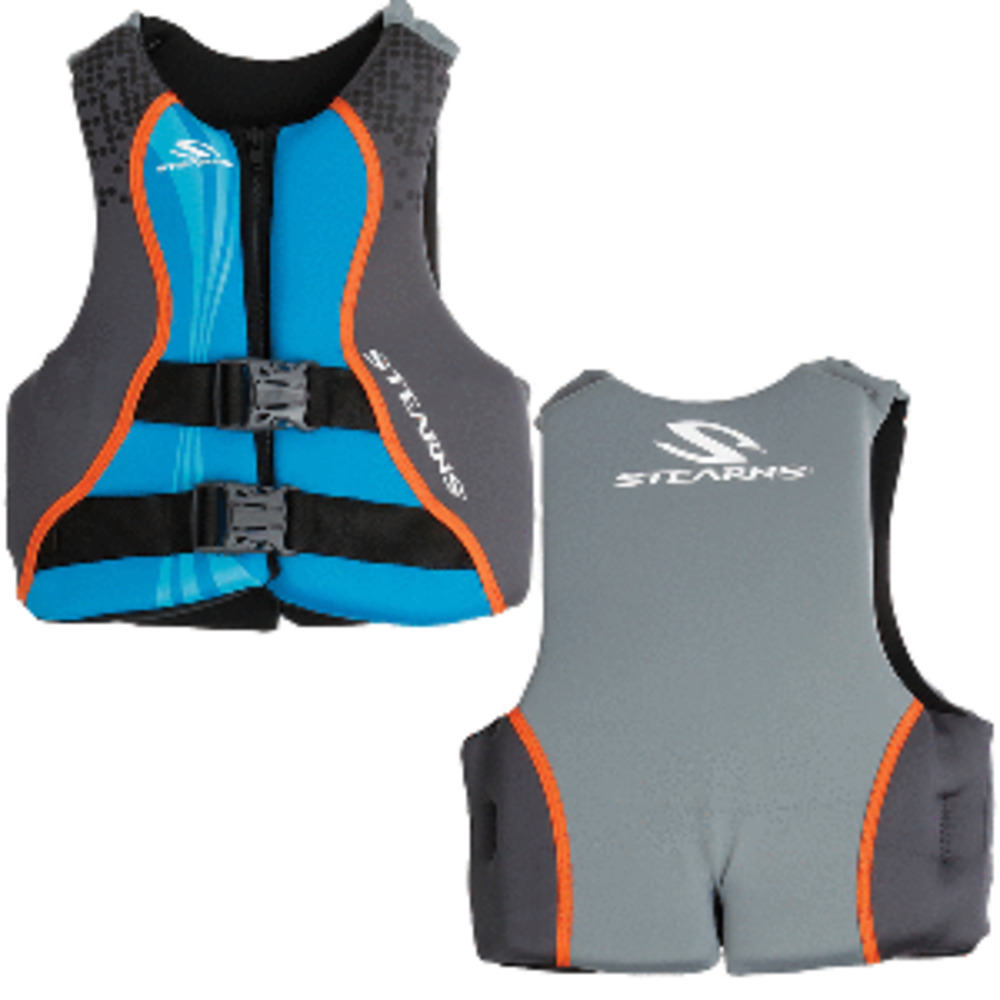 Stearns Youth Hydroprene and #153; Vest Life Jacket - 50-90lbs - Blue