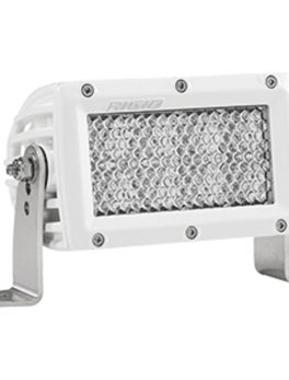 RIGID Industries E-Series PRO 4"- Flood Diffused - White