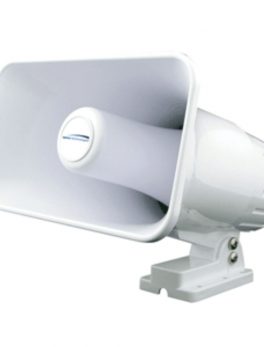 Speco 4" x 6" Weatherproof PA Speaker Horn - White