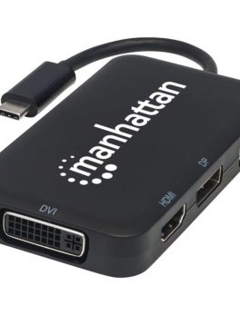 Manhattan 152600 USB-C 4-in-1 Audio/Video Converter