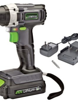 Genesis GLID20A 20-Volt Cordless Li-Ion Impact Driver