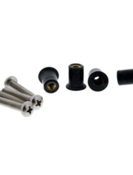 Scotty 133-16 Well Nut Mounting Kit - 16 Pack