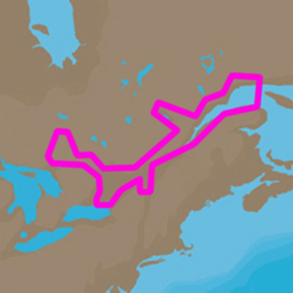 C-MAP 4D NA-D935 St Lawrence River