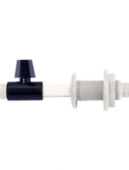 Johnson Pump Aerator Head - 6- and #190;" w/Shut Off Valve
