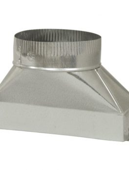Deflecto DGT36 Galvanized Round Transition (6")