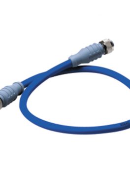 Maretron Mid Double-Ended Cordset - 1 Meter - Blue