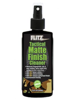 Flitz Tactical Matte Finish Cleaner - 7.6oz Spray