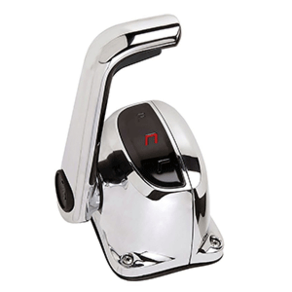 Uflex and nbsp;Single Lever Top Mount Control w/Neutral Lock - No Trim Switch - Chrome