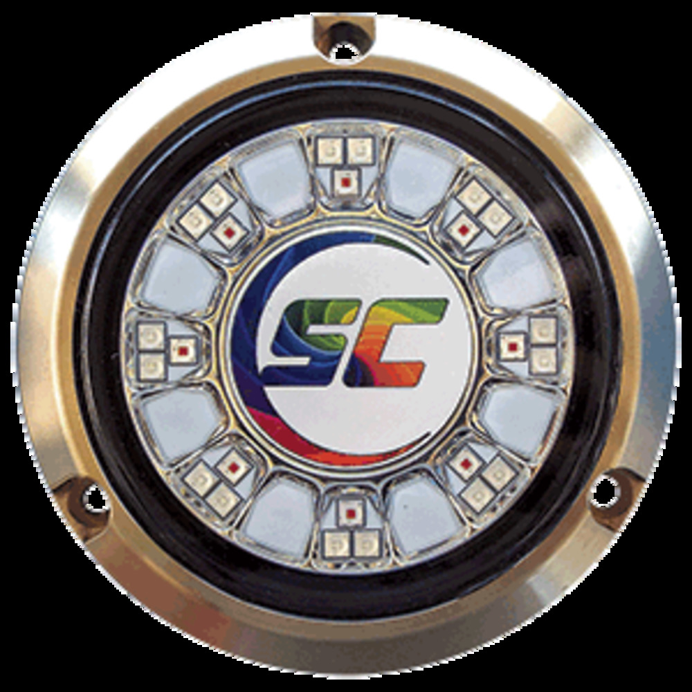 Shadow-Caster SCR-24 Bronze Underwater Light - 24 LEDs - Full Color Changing