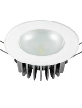 Lumitec Mirage - Flush Mount Down Light - Glass Finish - 3-Color Red/Blue Non Dimming w/White Dimming