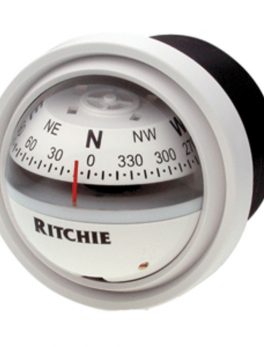 Ritchie V-57W.2 Explorer Compass - Dash Mount - White
