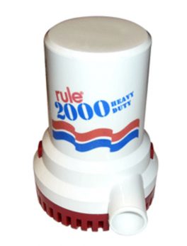 Rule 2000 G.P.H. Non-Automatic Bilge Pump - 24V
