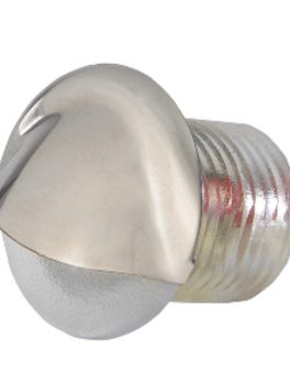 Lumitec Aruba - Courtesy Light - Polished SS Finish - Blue Non-Dimming