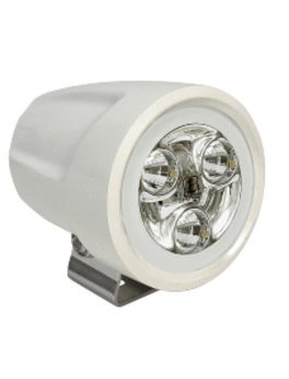Lumitec Pinnacle Flood Light - White Non-Dimming - White Housing - Bracket Mount
